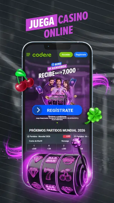 App de Codere México: casino en línea