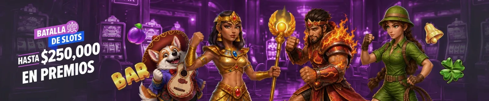 Batalla de Slots en Codere: hasta $250,000 en premios